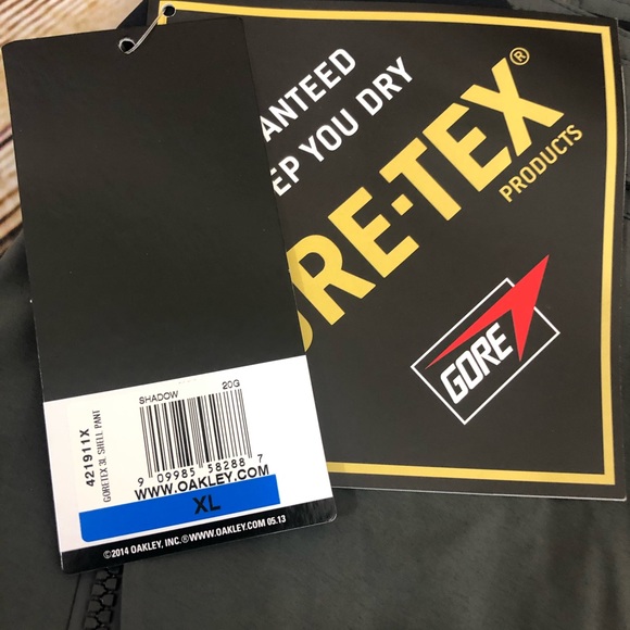 NWT Oakley Goretex 3L Shell Snow Pants size XL - Picture 5 of 8